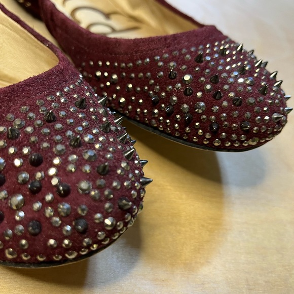 Sam Edelman Blair ballet flat with spikes - Picture 3 of 6